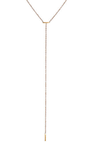 Initial lariat necklace store