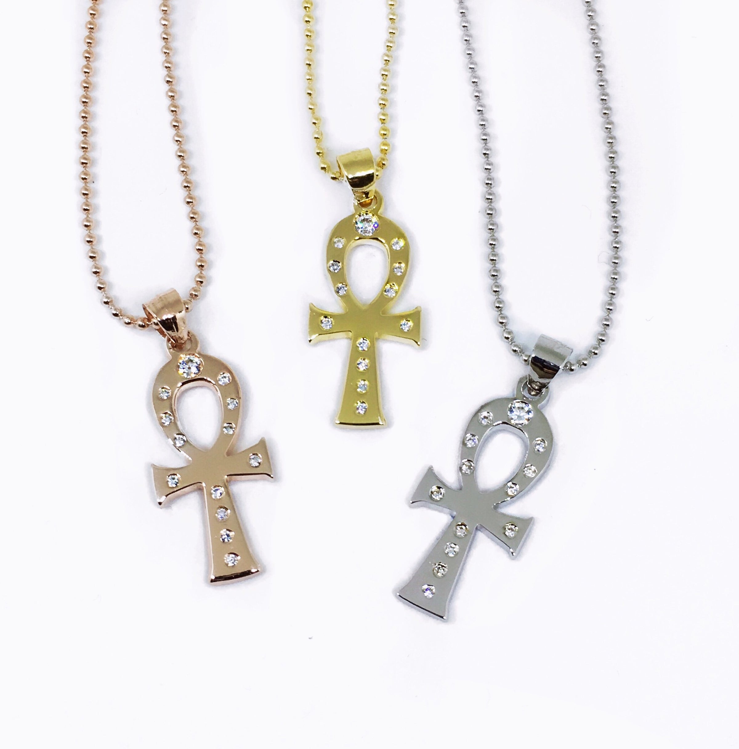 Mini cross 2025 pendant swarovski