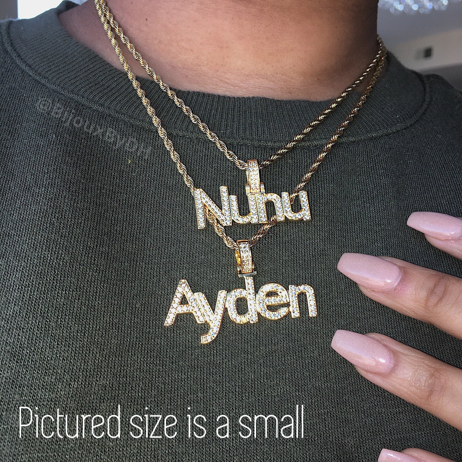 Antonio 2025 name necklace
